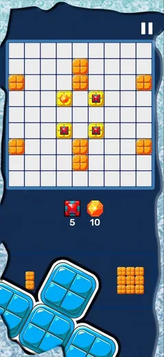Blocky Shape Puzzle screenshot 2