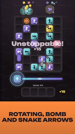 Gem Arrows: Sort Puzzle screenshot 4