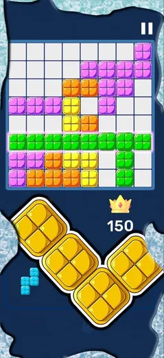 Blocky Shape Puzzle screenshot 4